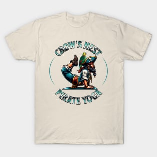 Crow's Nest Pirate Yoga T-Shirt